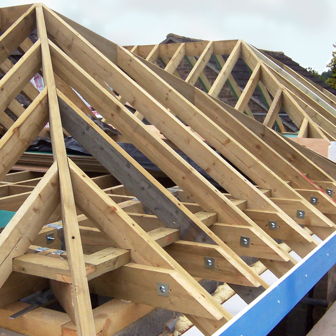 Hand cut Roofs Goochcarpentry